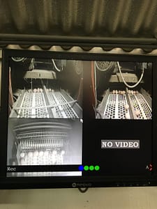 Observatie van een transportband met eieren