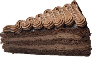 Chocolade punt gebakje