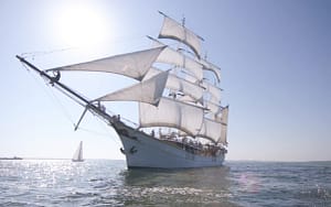 Zeiltocht Stedemaeght vanaf Lelystad naar Hoorn over het IJsselmeer