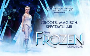 Disney Frozen musical in het AFAS theater Scheveningen