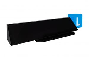 Lesauto dakbord Model 1 – zwart (90cm breed)