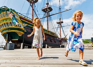 Scheepvaartmuseum in Amsterdam