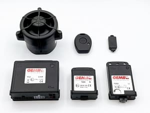 SCM Kiwa alarmsysteem met hellingshoekdetectie en Interieurbeveiliging. Incl Certificering