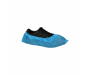 CMT Schoenovertrek CPE 75µm Geruwd Blauw (50 stuks/zak)