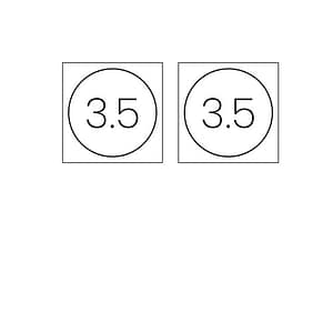 3.5R en 3.5R liggend