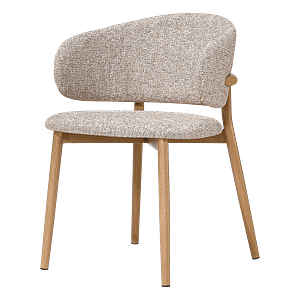 Nagato Design Dining Chair – Sand (OTE) – Oak Frame