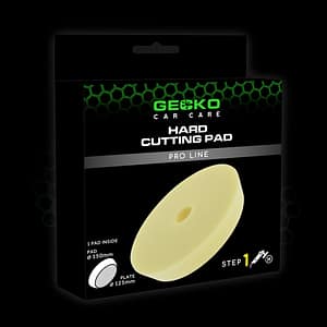 Gecko Polishing Pad Hard Yellow 150mm 1pc (For Backing Plate 125mm)