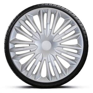 AutoStyle 4-Delige Wieldoppenset Jerez 14-inch zilver