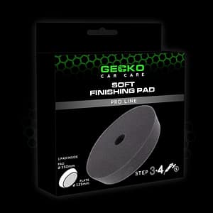 Gecko Polishing Pad Soft Black 150mm 1pc (For Backing Plate 125mm)