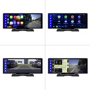 Ampire 10" smartphone monitor, CarPlay + Dashcam
