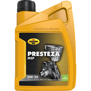 1 L flacon Kroon-Oil Presteza MSP 0W-20