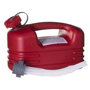Pressol Brandstofjerrycan rood 5 l met flexibele uitloop