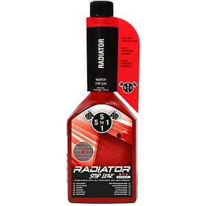 5in1 Radiateur Stop Lekkage / Radiator Stop Leak Rood tbv G12 en G12+ 310ml