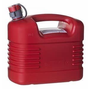 Pressol Brandstofjerrycan rood 10 l met flexibele uitloop