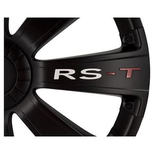 AutoStyle 4-Delige Wieldoppenset RS-T 15-inch zwart