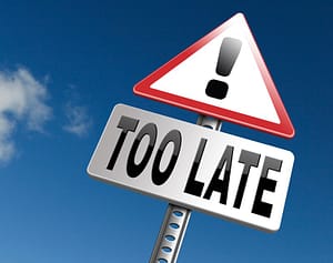 Lees meer over het artikel Te late inkeer