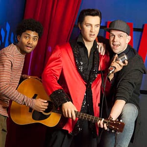 Ook Elvis the Pelvis vind je in Madame Tussauds