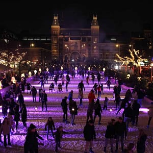 IJsbaan Museumplein Amsterdam