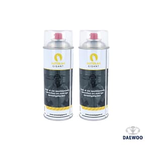 DAEWOO – 13U – WHITE – autolak spuitbus (set) 400ml