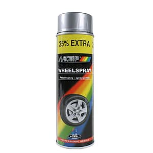 Motip 500ml spuitbus velgenlak Zilver