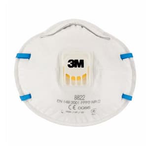 10 Stuks 3M Mondkapje / stofmasker met ventiel