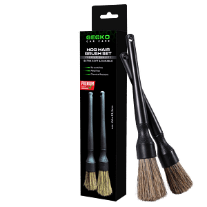 Gecko Hog Hair Detailing Brush Set 2pc