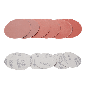 Gecko Sandpaper P1000 2pcs – P1500 2pcs – P2000 2pcs – Ø75mm 2pcs