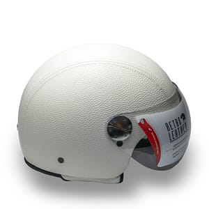 MT Retro Jet Helm Wit Maat M