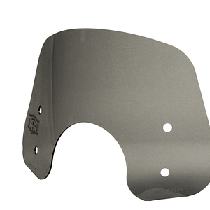 Isotta smoke glas laag compleet met bevestigingsbeugels