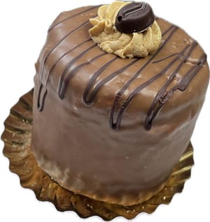 Mokka hazelnoot gebakje