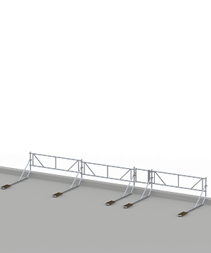 Dakrandbeveiliging plat dak
