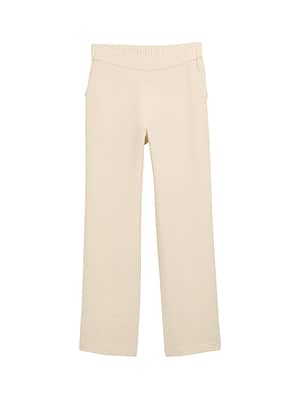 TTLEA seersucker straight trousers