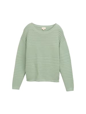 Cotton knitted jumper