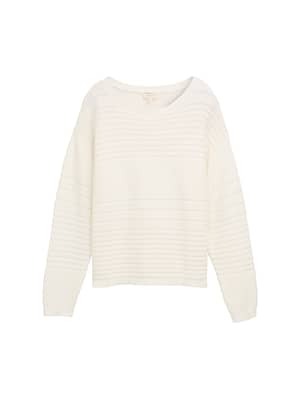 Cotton knitted jumper