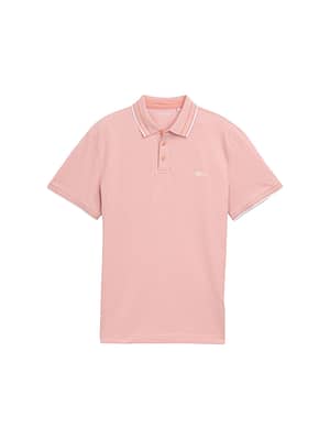 Piqué polo shirt with stretch