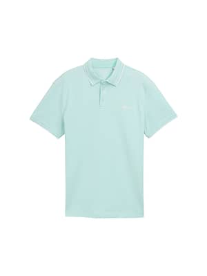 Piqué polo shirt with stretch