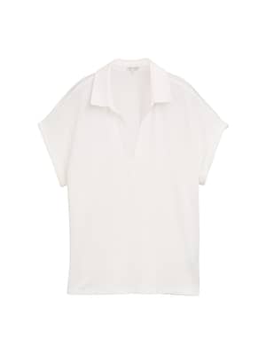 Polo-look T-shirt