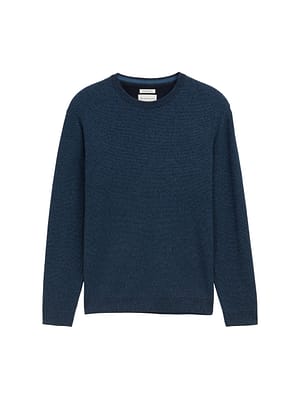 Organic cotton knit jumper