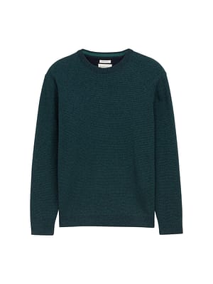 Organic cotton knit jumper
