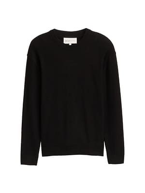 Relaxed fit knitted jumper