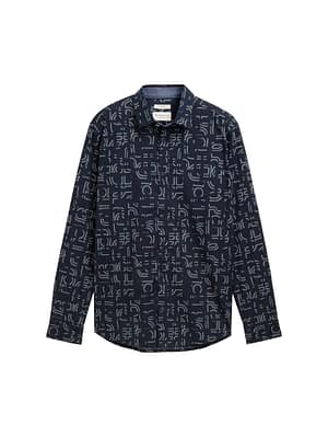 Slim fit shirt with stretch