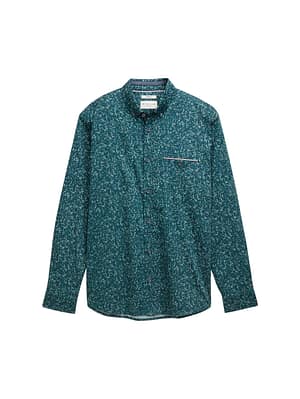 Regular fit shirt with pattern
