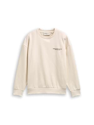 Relaxed sweatshirt with print