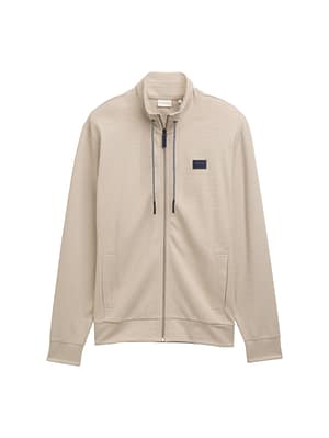 Ultralight sweat jacket with stand-up collar