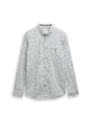 Regular fit shirt with pattern