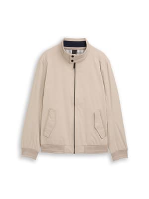 Harrington jacket made from water-repellent material