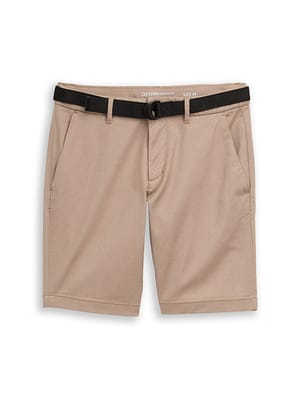 TTREGULAR chino shorts with belt
