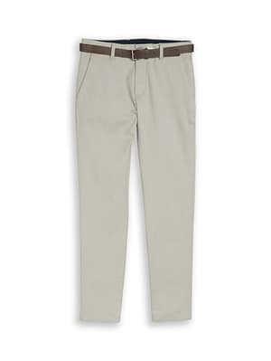 TTTRAVIS SLIM chinos with belt