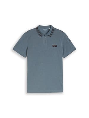 Polo shirt with sleeve pocket