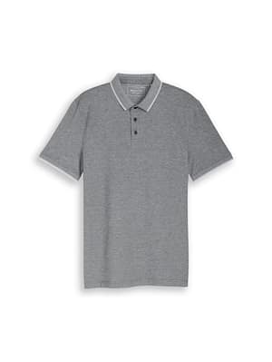 Cotton piqué polo shirt